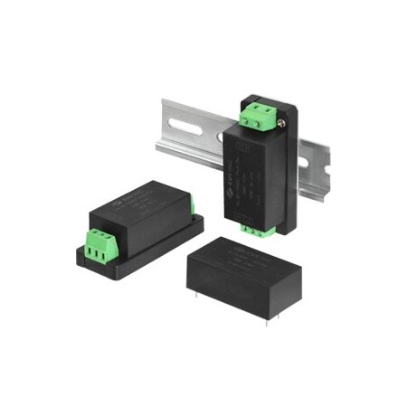 Cui Inc Power Line Filters Dc-Dc Filter, Emc 36~75 Vdc Input, 75 Watt, Din Rail Mounted VFM-70-DIN